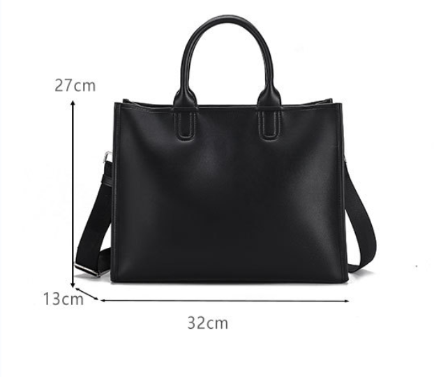 A256 BLACK Vegan Leather Bag
