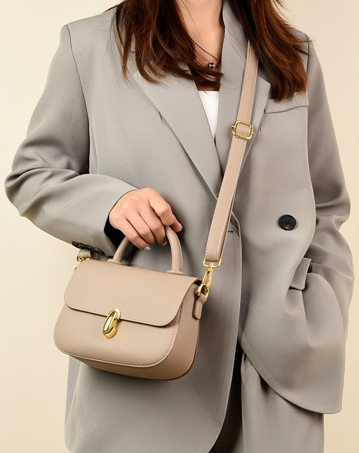 EMS226 OFF-WHITE Vegan Leather Bag