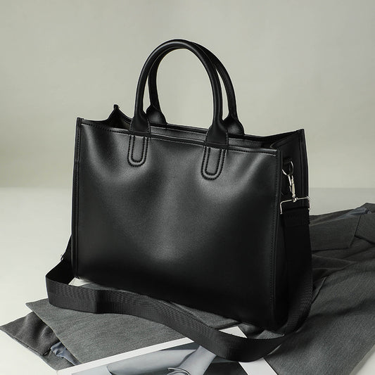 A256 BLACK Vegan Leather Bag