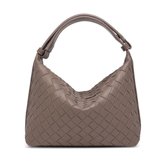 EMS254 KHAKI Vegan Leather Bag