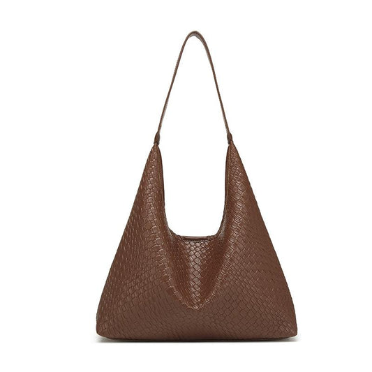 EMS255 COFFEE Vegan Leather Bag
