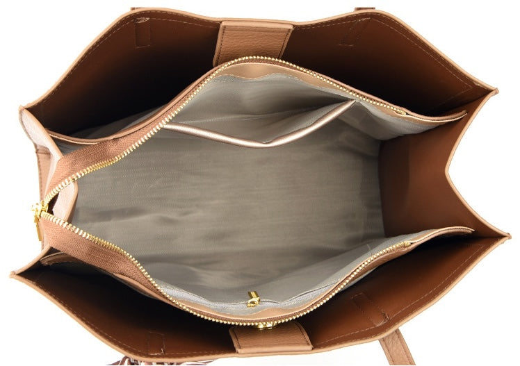 EMS243 OFF-WHITE Vegan Leather Bag