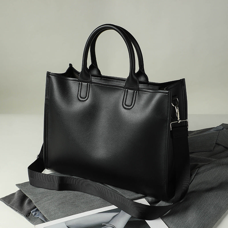 A256 BLACK Vegan Leather Bag
