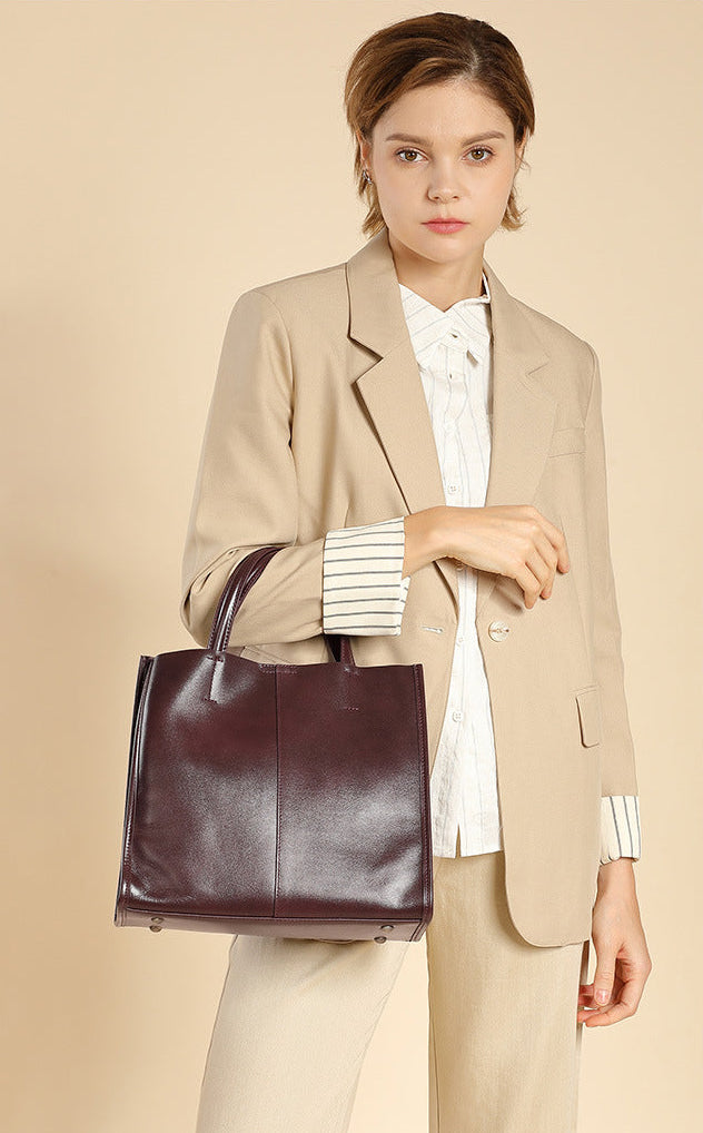 EGM350 BLACK Genuine Leather Bag