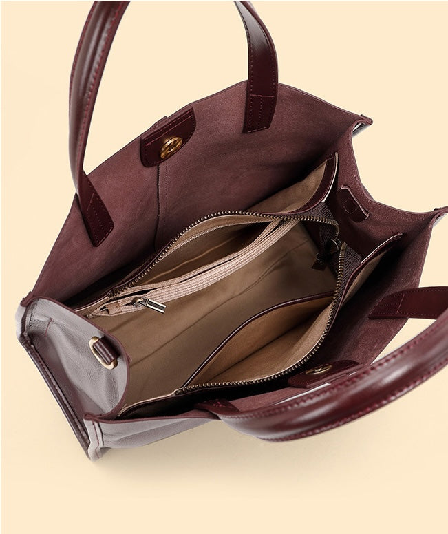 EGM350 TAN Genuine Leather Bag