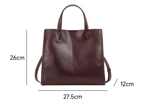EGM350 TAN Genuine Leather Bag