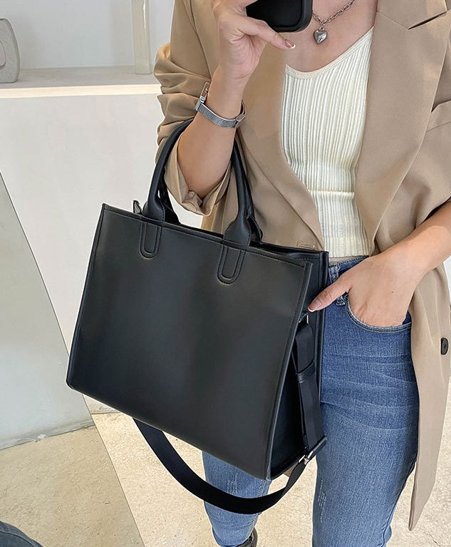 A256 BLACK Vegan Leather Bag