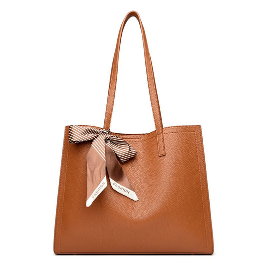 EMS243 BROWN Vegan Leather Bag