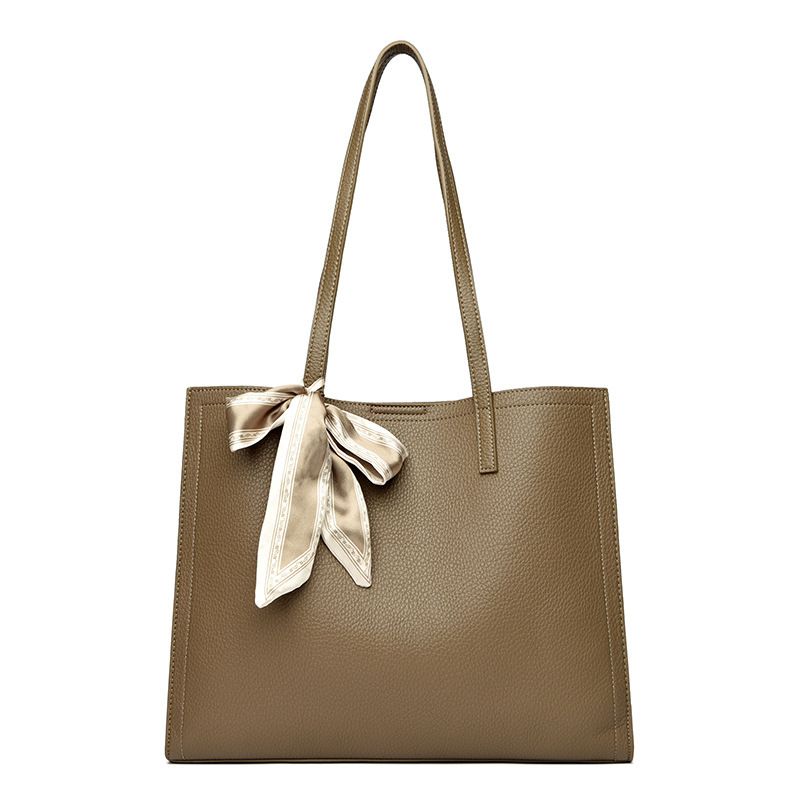 EMS243 BEIGE Vegan Leather Bag