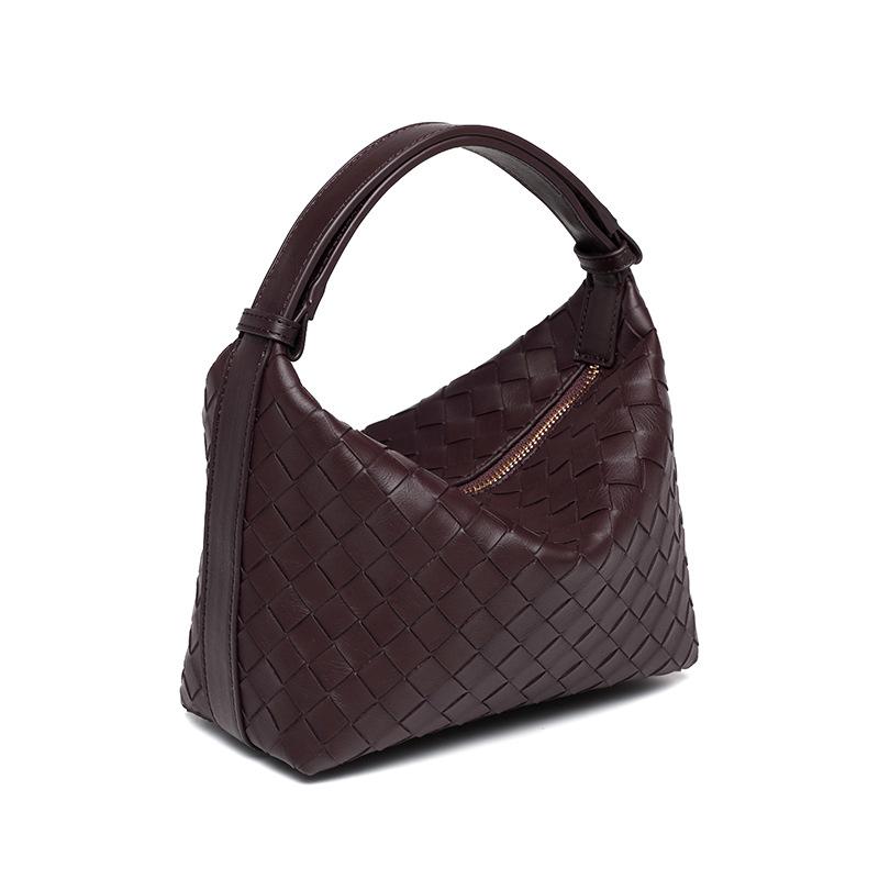 EMS254 COFFEE Vegan Leather Bag
