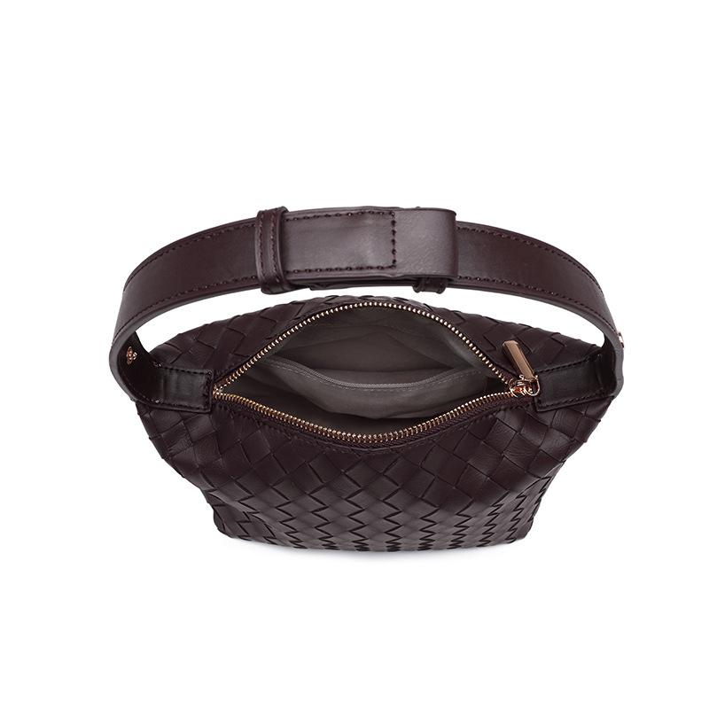 EMS254 COFFEE Vegan Leather Bag