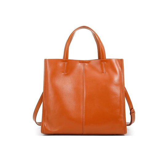 EGM350 TAN Genuine Leather Bag